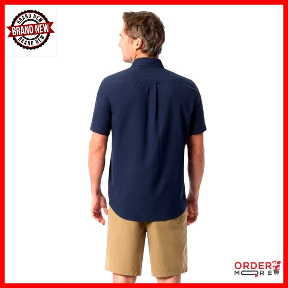 Men's Medium Uv Protection Polyester Button Down … - image 4